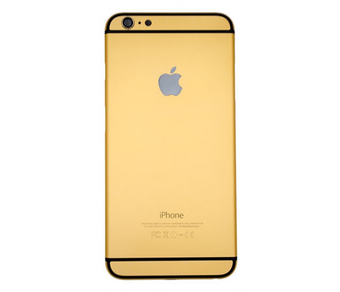 iPhone 6 Plus Aluminum Back Housing Color Conversion - Golden